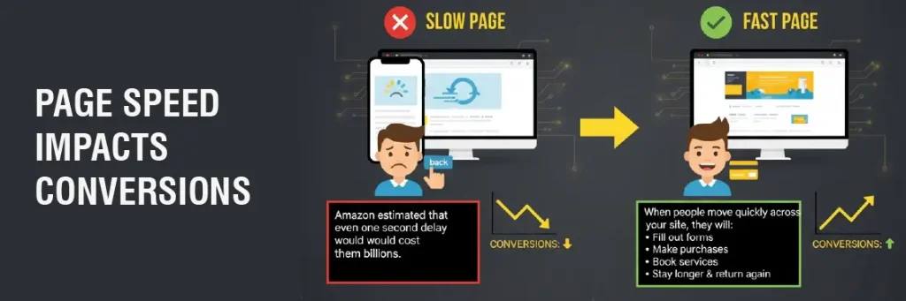 Page Speed Impact Conversions
