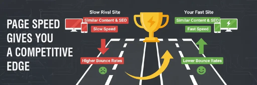 Page Speed gives you competitive edge