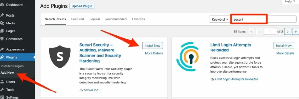 Sucuri Security - WordPress SEO Plugin
