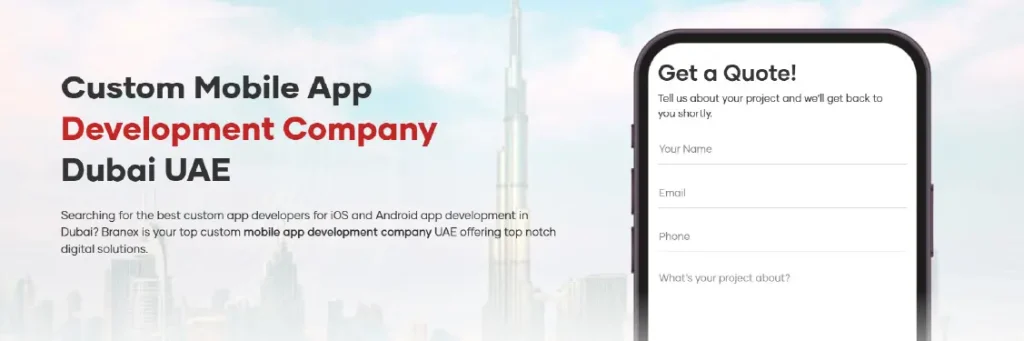 Branex web design agency dubai