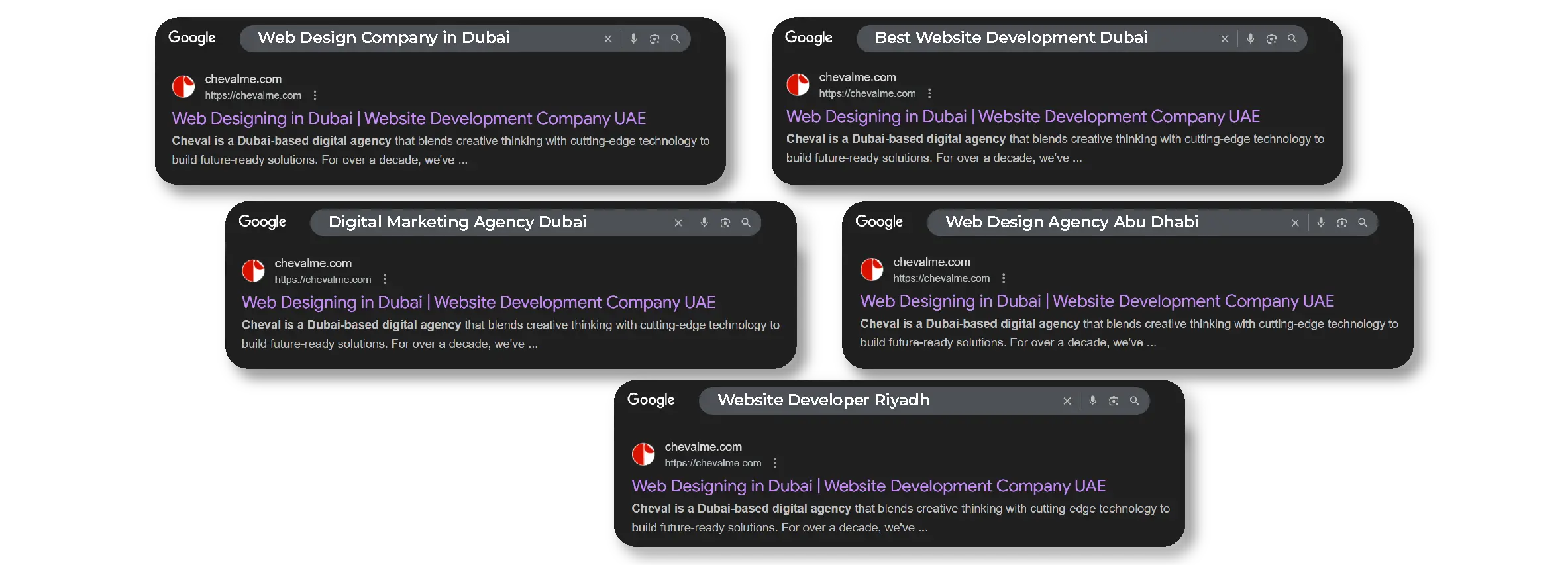 Cheval keyword ranking