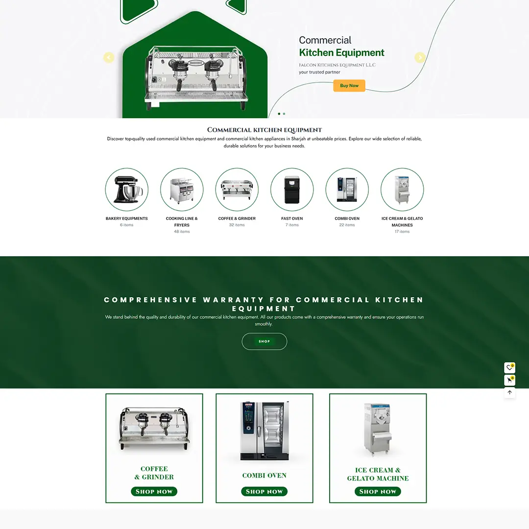 digital marketing for Falcon Kitchen