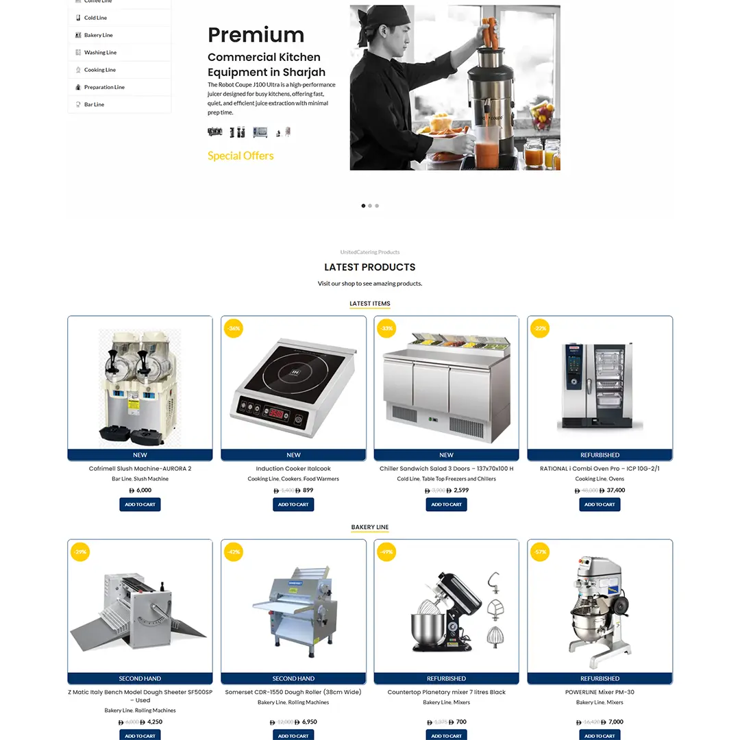 digital marketing for commercial kitchen equipment