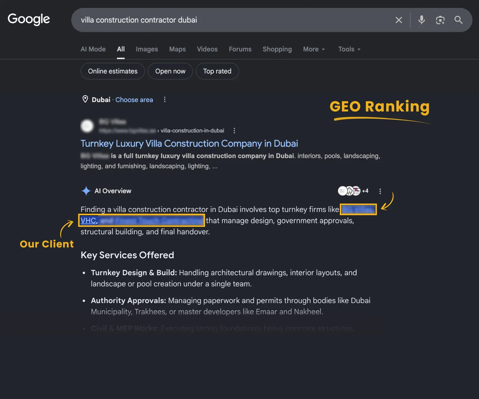 Local SEO Result 2