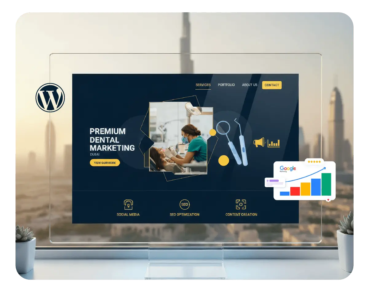 dental web design dubai